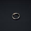 Infinity Twist Silver Ring